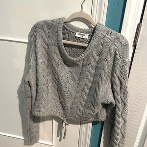 warm and thick gray sweater from Double Zero in size Large :))